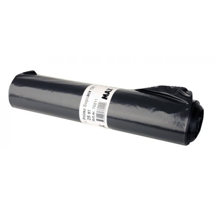 MAX Prima Sopsäck 125 lit Svart 40my 150st/krt MAX Prima Sopsäck 125 lit Svart 40my 150st/krt
