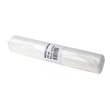 60l Säck PolyPrima Transparent  550 x 900mm 60l Säck PolyPrima Transparent  550 x 900mm