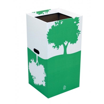 Papperskorg Wellpapp 125l 25st/frp Papperskorg Wellpapp 125l 25st/frp