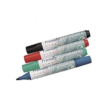 Whiteboardpennor 4st/set