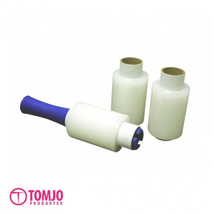 T-STRETCH Mini Handsträckfilm Klar 100mm x 150m x 15my