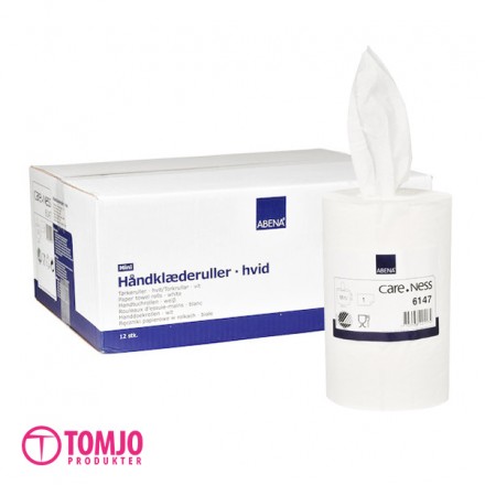 Handtorkspapper Careness Mini Vit utan hylsa 1-lags Handtorkspapper Careness Mini Vit utan hylsa 1-lags