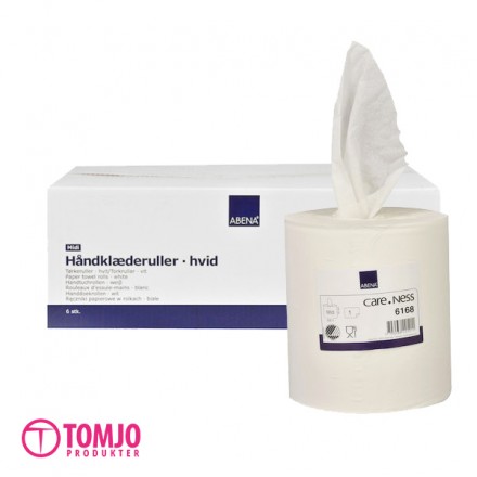 Handtorkspapper Careness Midi Vit utan hylsa 1-lags Handtorkspapper Careness Midi Vit utan hylsa 1-lags